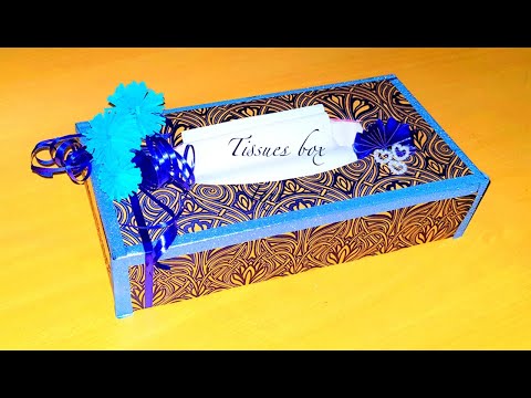 How to make a tissue box