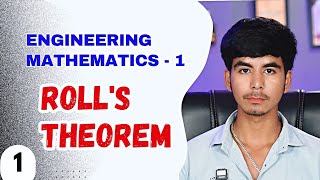 Rolle's Theorem Explained | Engineering Mathematics - 1 | RGPV Exam 2026