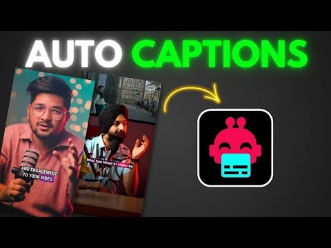 🤯 Best Automatic Captions App For Reels/Shorts Video In Android And iphone
