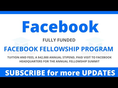 How to APPLY in Facebook Fellowship Program 2022 | Fully-Funded | FACEBOOK Fellowships Program 2022