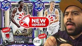 2K Updated the New Free Rewards for EVERYONE and New Dark Matter College Cards are Amazing!