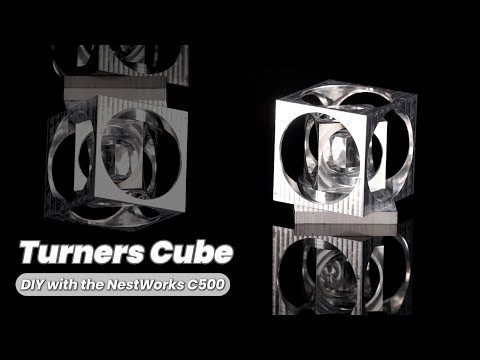 A Classic Turners Cube on a Desktop CNC: The Full Build