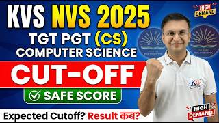 🚨 KVS NVS 2025 TGT PGT (CS) Cut-Off EXPOSED! 😱 Are You Safe? Watch Before It's Too Late! ⏳