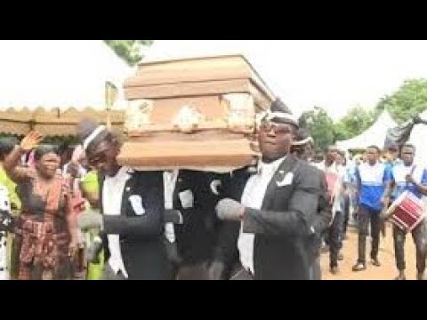 Ghana Pallbearers Dancing | Amazing viral video Dancing at funeral | african dancing viral video
