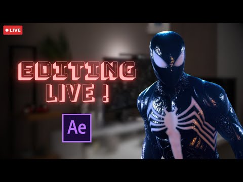 Making Edit On After Effects (LIVE)