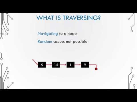 Basic Data Structures 4.3 - Traversing a linked list