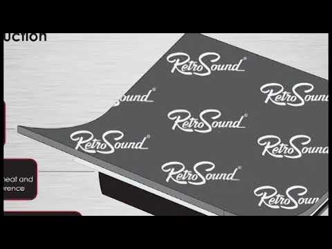 RetroMat™ Sound-Dampening Material