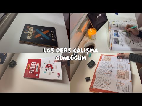 Lgs Ders Çalışma Günlüğüm#28/ son 2 ay/ #lgsdersçalışmagünlüğüm #study #derscalisma 
