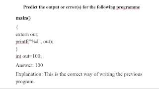 Best Collection of C Interview Questions  Q no 82