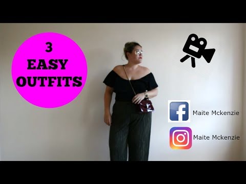 3 EASY OUTFITS ( primark, michael kors, ....)