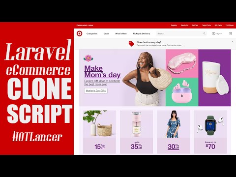 I well Do Target Multi-Vendor Clone PHP e-commerce script Laravel