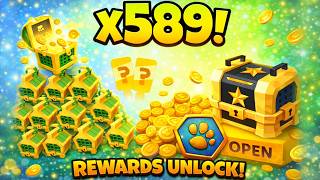 Zooba x589 Emerald Crate All Character Unlock League 1 Squad Gameplay