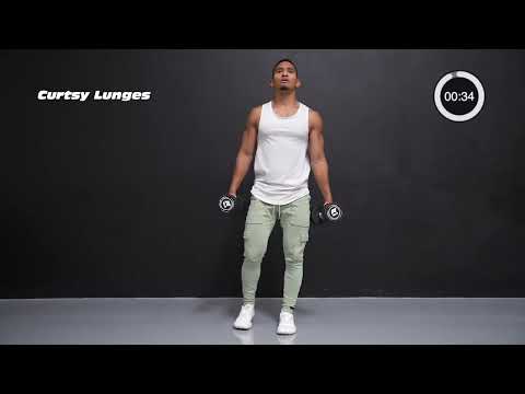 5‑Minuten Ganzkörper‑Kurzhantel‑Workout mit Alex Siquig | SAGUARO