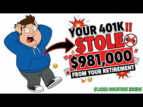 Your 401k Is STEALING $981,000 From Your Retirement (I Ran The Numbers)