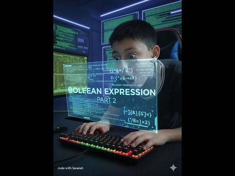 Boolean expressions | part 2 | python