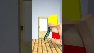 扉の向こうの化け物 /Terrifying monster !! #minecraft #dozle #ドズル社  #ドズル #shorts