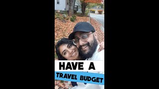 MAKE A TRAVEL BUDGET! #shorts