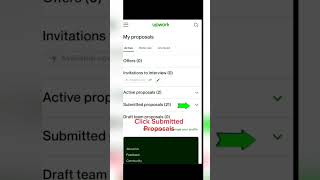 How to Check if a Client has Viewed Your Proposal on Upwork | Freelancer Tips.  #upwork #shorts