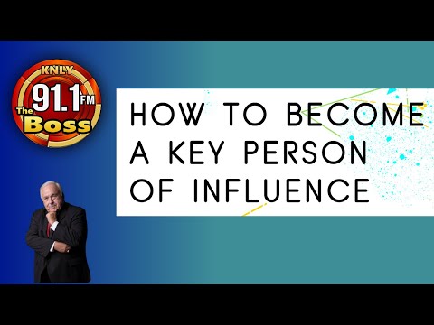 Key Person of Influence - Frank Mulcahy KNLY The Boss