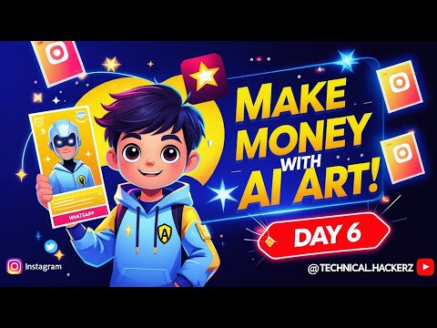 Earn ₹499 Per Design! | AI Avatar Poster Business | DAY 6 – 60 Days 15 Ideas Challenge