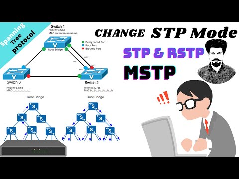 Change STP Mode MSTP TO RSTP VBSTP  || Huawei || Short Video || Tech Networking Shahrukh TNS