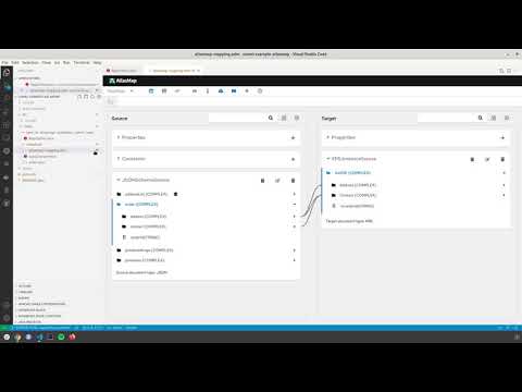 VS Code AtlasMap 0.1.0 tour