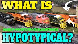 Hypotypical vs Prototype | What It Means in Model Railroading + New Scaletrains Dash 9-44CW Review