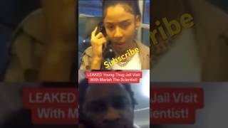 Free 🙏🏾Young Thug 👈🏾 rare video from  jail visit  #youngthugger #yslrecords #atlanta