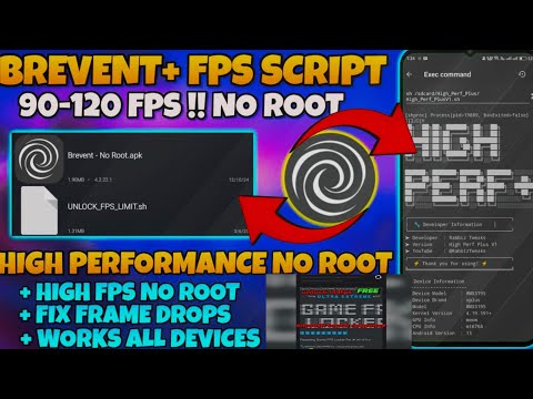 BREVENT GAMING MODULE 120 FPS FOR LOW-END DEVICE #120fps #brevent #howto #feed