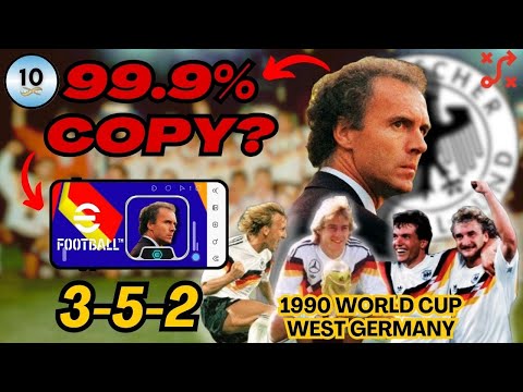 I Cloned BECKENBAUER'S 1990 WEST GERMANY Tactics in eFootball | Reliving the Glory Ep.14