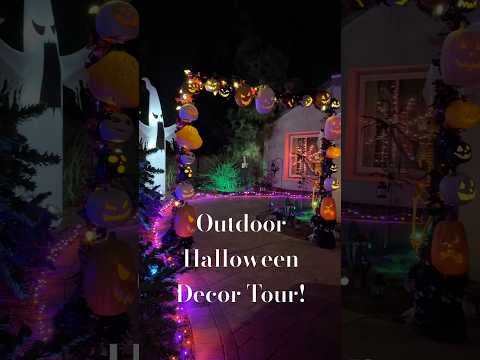 OUTDOOR HALLOWEEN DECOR 2025 🎃| Outdoor Halloween decor ideas ! #halloweendecorations #spookydecor