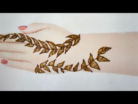new Simple Mehndi designs|beautiful mehndi designs| #simple #art #henna💝