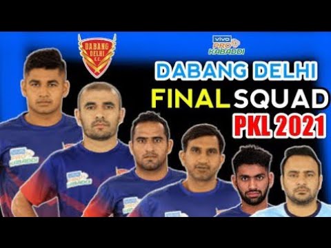🎉🔥Dabang Delhi K.C. Squad | Pro Kabbadi Leauge | Season 8 | 🔥💫