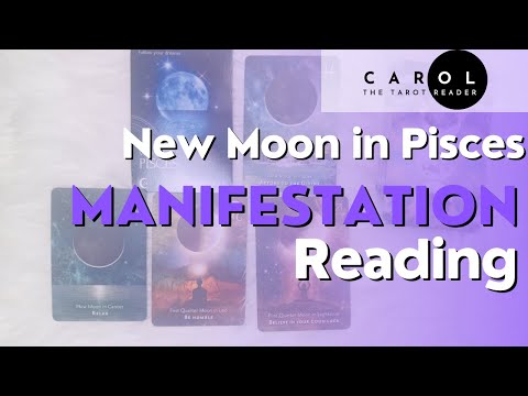 New Moon in Pisces Manifestation Reading March 2024