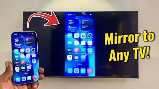 How to Screen Mirror iPhone 17 Pro to TV! 