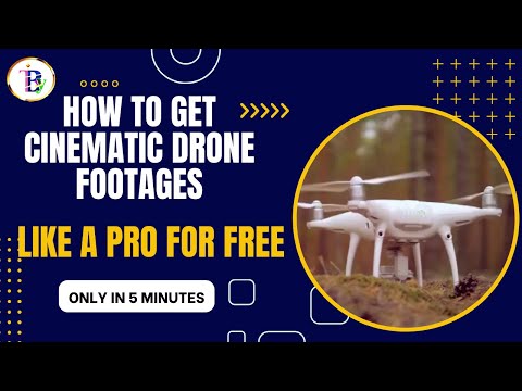 How to get cinematic drone footage videos for free (non copyright) | iTech Bright Yuga