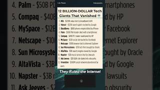 BILLION-DOLLAR Tech Giants That Vanished 💀