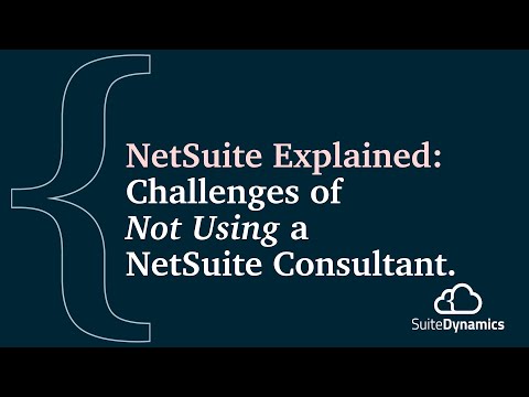 NetSuite Explained: Challenges of NOT using a NetSuite consultant!?