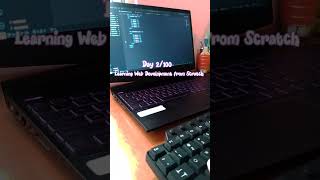 Day 2/100 | List tags in HTML.    #100daysofcode #75dayshardchallenge #webdevjourney #viral #shorts