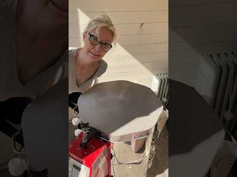 The ups and downs of unloading a glaze fire kiln #glazingpottery #glaze #pottery