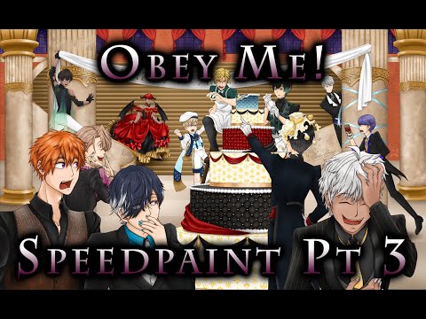Speedpaint (w/ Commentary) ☾ Obey Me! Contest ★ Collab Entry Pt 3/4