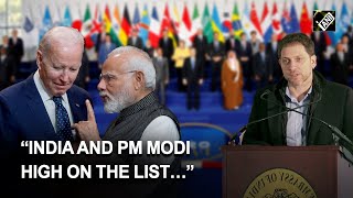 “India and PM Modi high on the list…”US Deputy NSA Jon Finer on US partners in the world