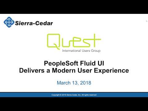 PeopleSoft Fluid UI Delivers a Modern User Experience