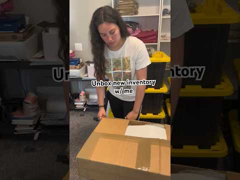 Unbox new inventory w me #unboxing #newarrivals #onlineboutique
