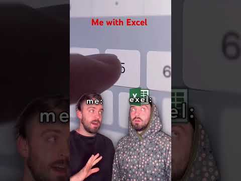 Funny with Excel user 😅 #sorts #coder #trending #funk #excel #funny