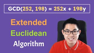 The Extended Euclidean Algorithm to Find GCD