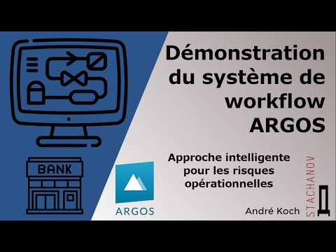 Démonstration du système de workflow ARGOS : Approche intelligente pour les risques opérationnelles