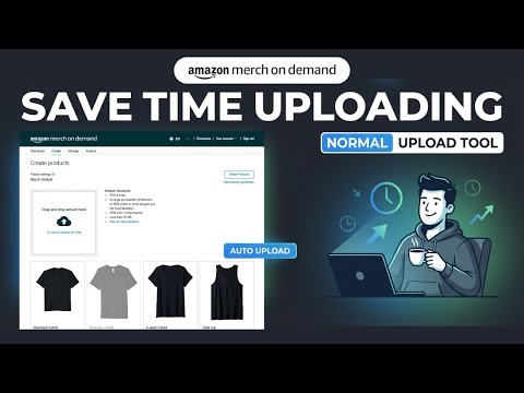 Merch by Amazon: Save Upload Time with MerchGhost Normal Upload!