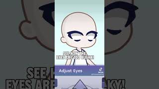 TUTORIAL: How to fix gacha eye thickness in Gacha2✨✨ #gacha #foryou #tutorial #gachalife2 #fypシ #hi