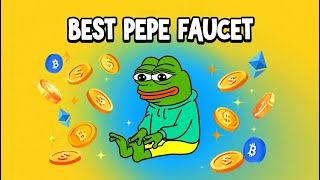 💰 The best crypto faucet  PEPE /  Hurry while it's still working 🚀